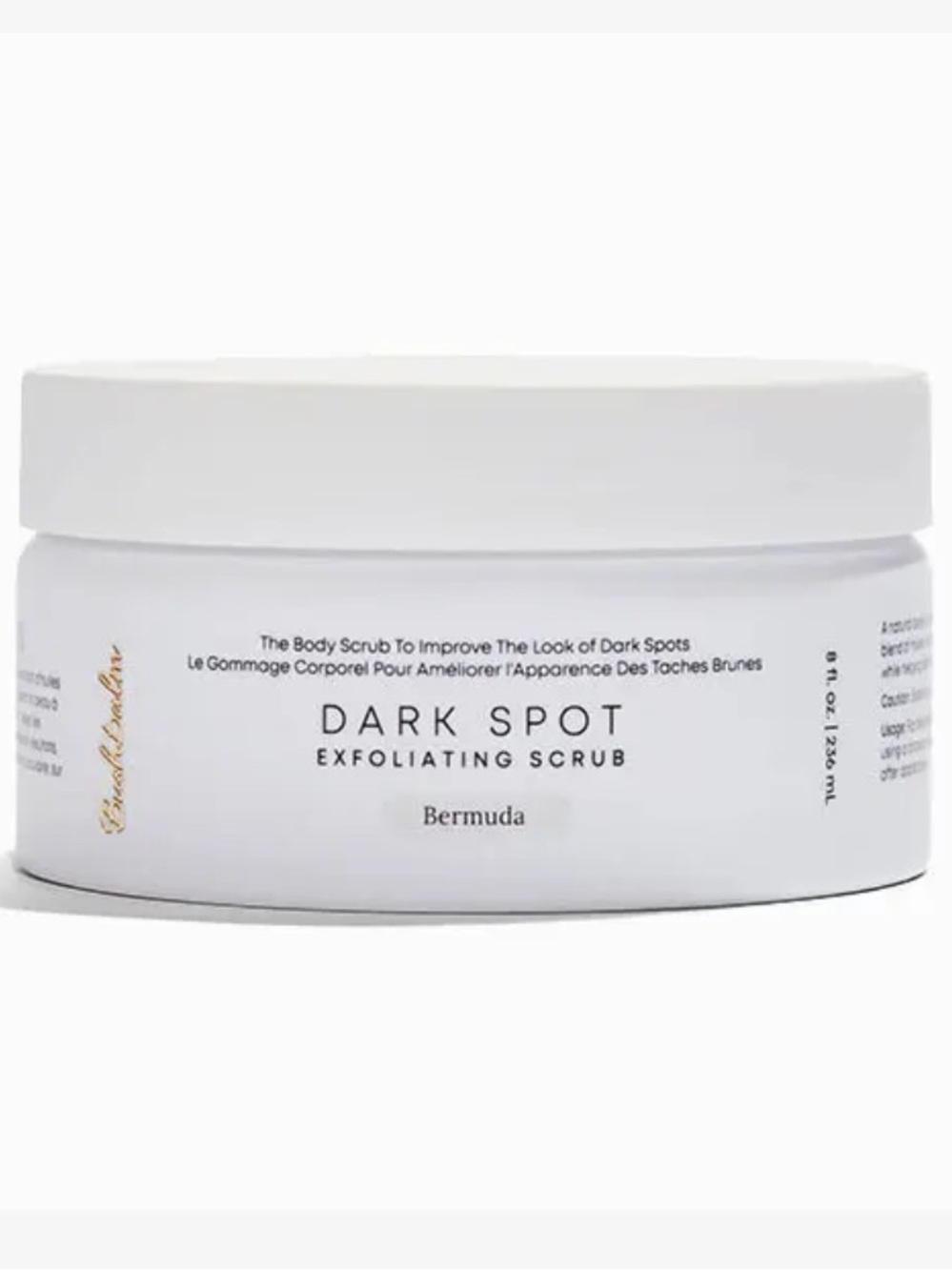 BUSHBALM Dark Spot Exfoliating Scrub in Bermuda 8oz BRAND NEW/SEALED